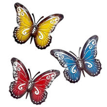 Wholesale Metal Decor Butterfly Home Decoration Wall Art